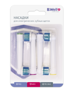 Product image 4 for Насадки для электрических зубных щеток B.Well PRO-810/MED-820