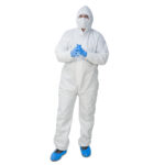 Product image 2 for Комбинезон защитный из ламинированного нетканого материала, пл. 65, белый, XXL