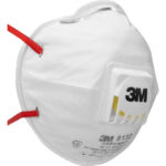 Полумаска фильтрующая противоаэрозольная 3M™ 8132 с клапаном, FFP3 (50 ПДК)