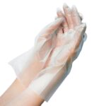 Product image 3 for Перчатки из ТПЭ, прозрачные, Albens, размер XL