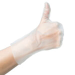 Product image 1 for Перчатки из ТПЭ, прозрачные, Albens, размер XL