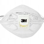 Полумаска фильтрующая противоаэрозольная 3M™ VFlex® 9161V с клапаном выдоха, FFP1 NR D (4 ПДК).