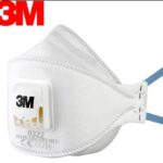 Полумаска фильтрующая противоаэрозольная 3M™ Aura® 9322+ c клапаном, класс защиты FFP2 (12 ПДК)