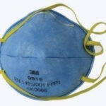 Полумаска фильтрующая противоаэрозольная 3M™ 9915Р FFP1(4 ПДК)