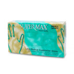 Product image 1 for Перчатки латексные, медицинские смотровые, опудренные, SUPERMAX