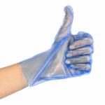 Product image 1 for Перчатки из ТПЭ, голубые, Albens