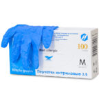 Product image 2 for Перчатки нитриловые, гипоаллергенные, неопудренные, текстурированные