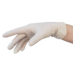 Product image 2 for Перчатки смотровые медицинские, латексные, неопудренные, Supermax
