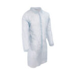 Product image 1 for Халат одноразовый "Визитер" на липучках, пл. 30, белый, XL