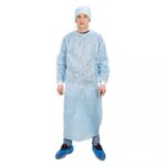 Product image 2 for Халат хирургический "Лайт", "Евростандарт", рукав манжета, пл. 25, стерильный